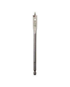 Flat Boring Bit 7/16" x 6"