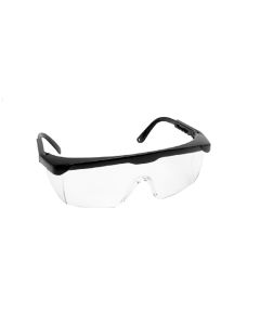Wilmar 1127 Safety Glasses with Black Frame and Clear Lens (EA)