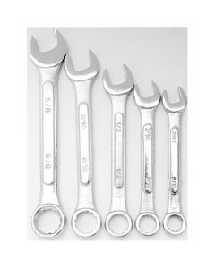 5 pc Combo Wrench Set - SAE