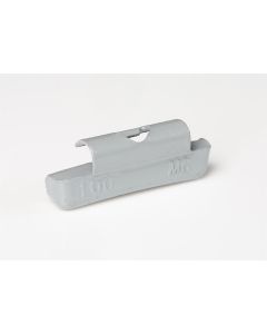 0.25 oz MC style Plasteel clip-on weight