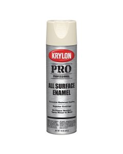 Krylon Professional All-Surface Enamel Paint; Almond; 15 oz. Aerosol