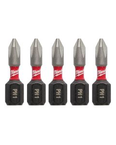 SHOCKWAVE? Impact Phillips #1 Insert Bits (5 Pk)