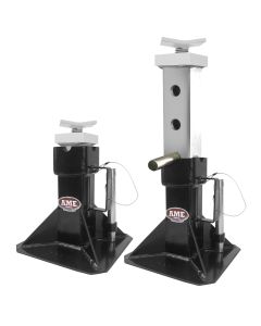 22 Ton Jack Stands (Pair) with Adjustable Tops