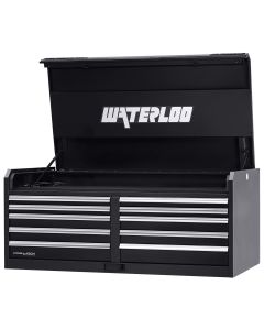 56" Professional HD Series 10-Drawer Chest in Black Finish