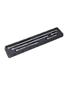 Sunex Tools 1/4 Drive Standard 5-Piece Chrome Extension Bar Set