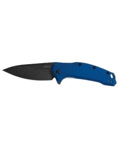 Kershaw LINK Blue Aluminum BlackWash Knife