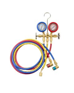 OEMTOOLS 24563 R134a Brass Manifold Gauges Set
