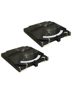 Atlas Pair of Alignment Turntables