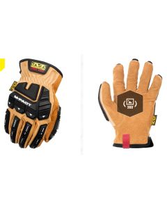 Mechanix Wear DuraHide M-Pact Driver F9-360 Cut Gloves (Small, DuraHide Leather)