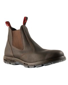 Redback Boots Easy-Escape Dark Brown Slip-On 14UK (15US)