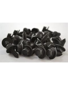 Black Phosphate Finish Sheet Metal Screw, 6.3  1.81 x 20mm (25/Bag)