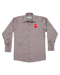Edelbrock Since 1938 Button-up Long Sleeve Work Shirt, XXL