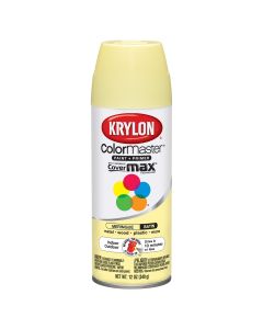 Krylon Colormaster Satin Touch; Meringue; 12 oz. Aerosol