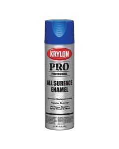 Krylon Professional All-Surface Enamel Paint; Black; 15 oz. Aerosol