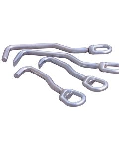 SHEET METAL HOOKS (SET OF 4)