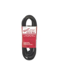 Milwaukee 10 ft. 2-Wire QUIK-LOK w/ Twist Lock Plug Cord