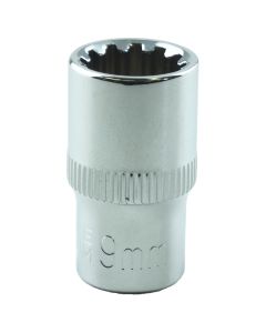 9mm x 1/4 in. Drive Spline Socket (EA)