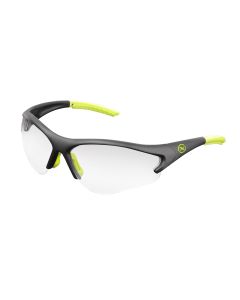 Flexzilla Impact Resistant Protective Eyewear, Black Frames, Clear Lens