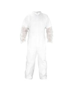 Disp. Lightweight Polypropylene Coveralls, L
