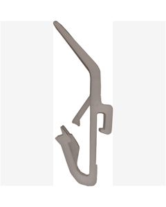 Belt Moulding Clip White Honda, Hole or Screw Head, Flange, Rod Length or Range:, Qty: 100, Other: