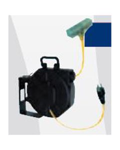 Heavy Duty Cord Reel, 10 Amp, Tri-Tap with 30 ft. 16/3 SJTW Cable.