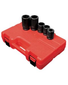 SOCKET SET IMPACT 3/4IN. DR.5PC MET WHEEL SERV SET
