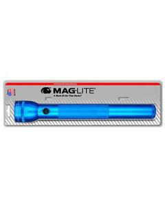 Blue 4-Cell D Flashlight
