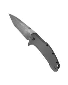 Kershaw Link Tanto Gray Aluminum BlackWash Knife