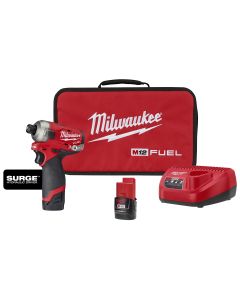 M12 FUEL SURGE 1/4 in. Hex Hydraulic Driver 2 Battery