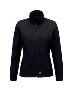 Women's Deluxe Soft Shell Jacket -Black-Small