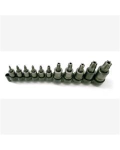 11pc Tamper Torx Socket Set