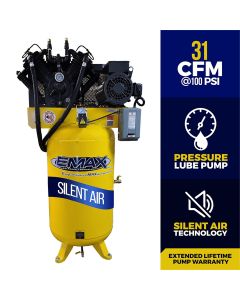 Compressor 7.5 HP 2 Stg 1 Ph Vert 80 Gal