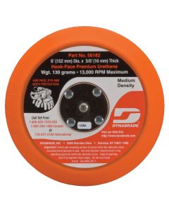 HOOK AND LOOP PAD 6" NON VAC