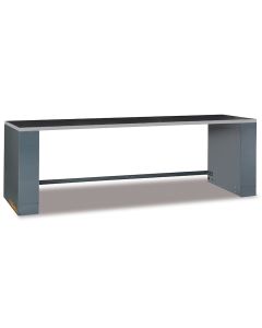 Long 2.8m Workbench, Grey