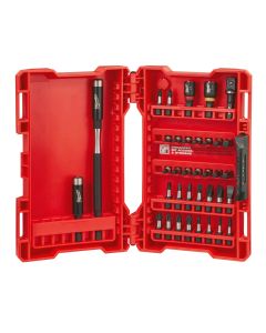 Milwaukee SHOCKWAVE Impact Duty Driver Wear Guard Tip 36 pc. Bit Set