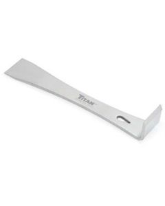 Mini Pry Bar and Scraper, 5-1/2" Long, 7/8" Wide, Stainless Steel, Sharp Scraper Edge