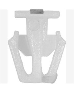 Body Side Moulding Clip White Honda, Hole or Screw Size:, Qty: 10, Other: 91534-SEO-000