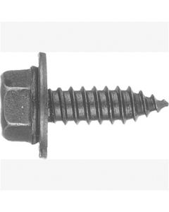 Sheet Metal Screws, Size: 6.3-1.81 x 20mm, Head: 10mm IND Hex, Finish: Black Phos., GM11500970,  100