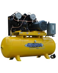 Compressor 7.5 HP 2 Stg 3 Ph Horz 80 Gal