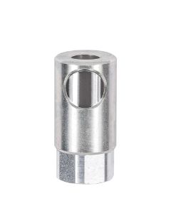 Prevost 1/4" Body Industrial 1/4" Female NPT Metal Coupling