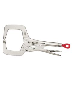 Milwaukee 11 in. TORQUE LOCK Locking C-Clamp Regular Forged Alloy Steel Jaws