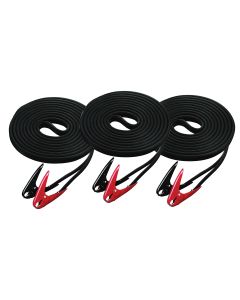 Booster Cables 25' 2 Ga 500 AMP - 3pk