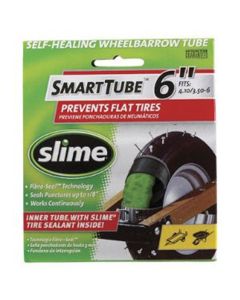 Slime 6" Smart Tube, Prevents Flat Tires, Factory Filled with Sealant, Installs Like a Regular Tube