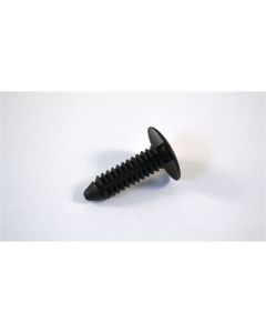 Black Universal Nylon Shield Retainer, Head Diameter 11/16" (100/Bag)