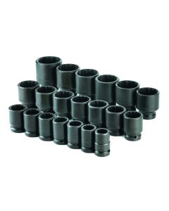 20 pc. 3/4" Drive 12-Point Std ThinWall Impact Socket Set
