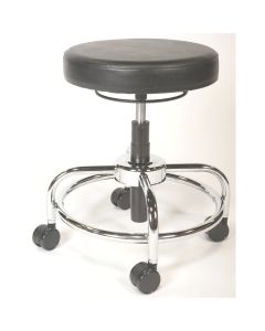 Service Stool with Vinyl seat, 300 lb capacity