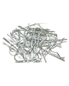 Hitch Pin - Zinc Plated Wire Diameter - .062 / Length - 1 9/16" / I.D. - 3/8" 100 (100/bag)