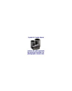 1" SOCKET IMPACT 1/2" DRIVE STD 6 POINT