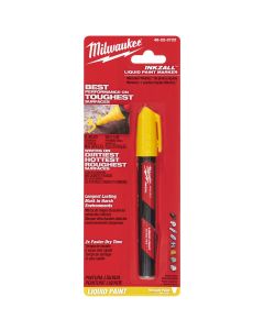 INKZALL YELLOW LIQUID PAINT MARKER 1-PK
