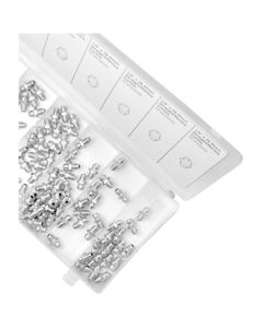 100pk 1/4" x 28 Short Straight